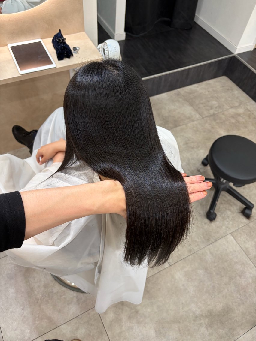 セミロング 髪質改善 トリートメント トリートメント 廣庭 勇人のヘアスタイル