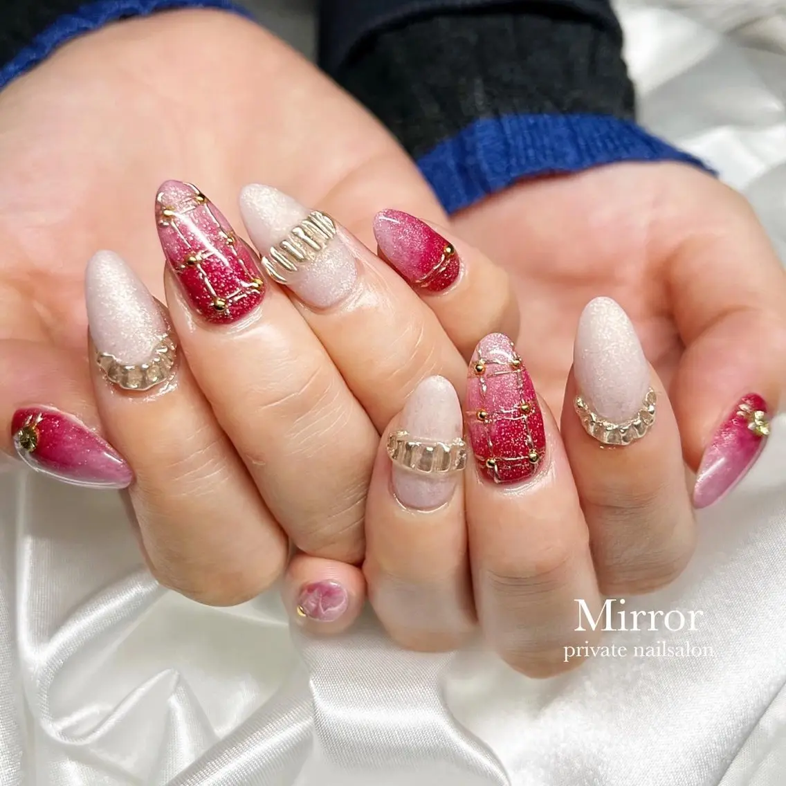 ネイル ハンドネイル nailsalon Mirrorのネイルデザイン
