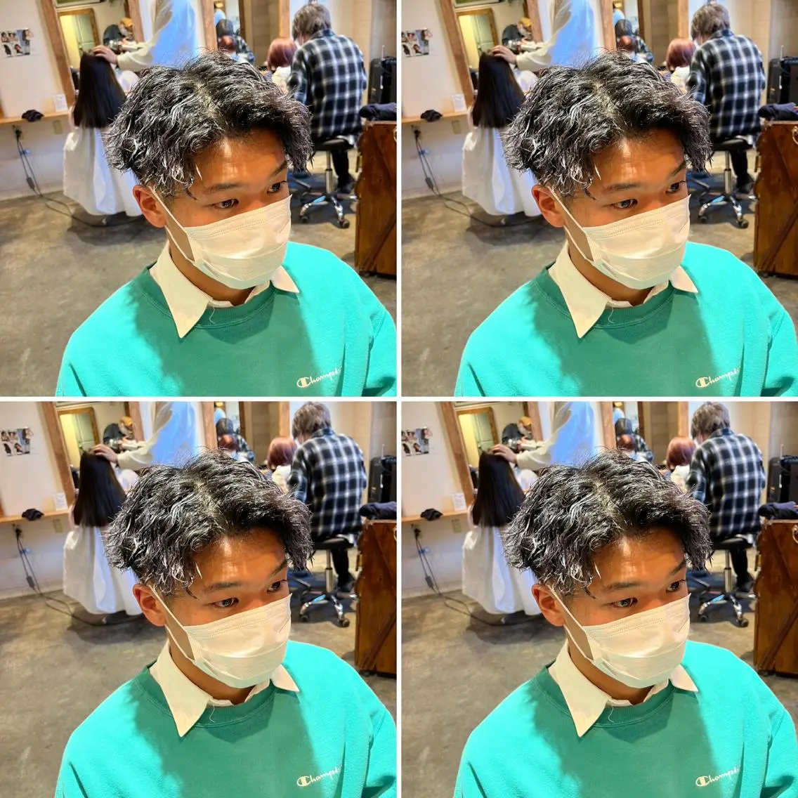 パーマ メンズ カット パーマ トリートメント ヘアセット メンズパーマ特化 望月謙二郎のヘアスタイル