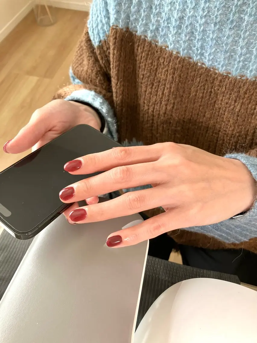 ネイル ワンカラーネイル Lis nail. 🕊yuriのネイルデザイン