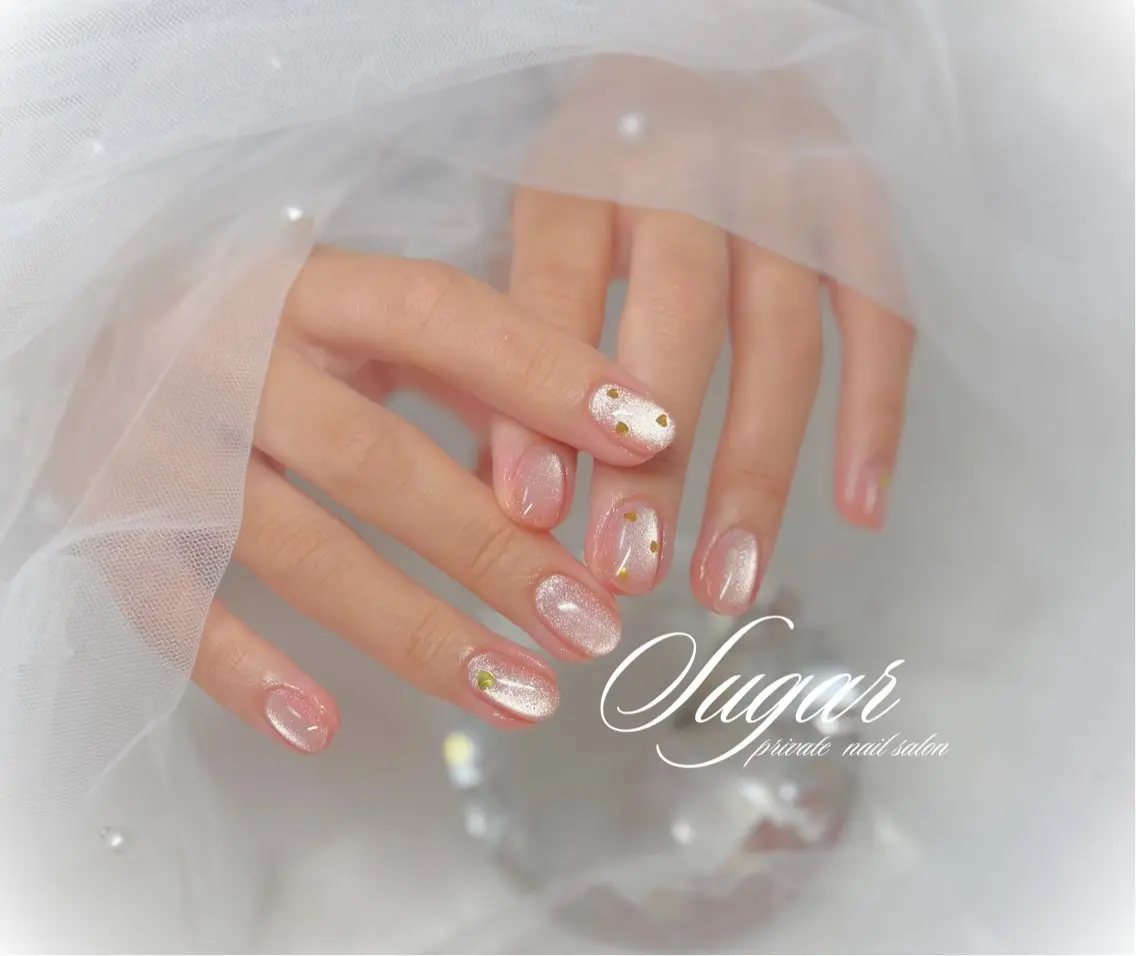 ネイル マグネットネイル Nail salon Sugarのネイルデザイン