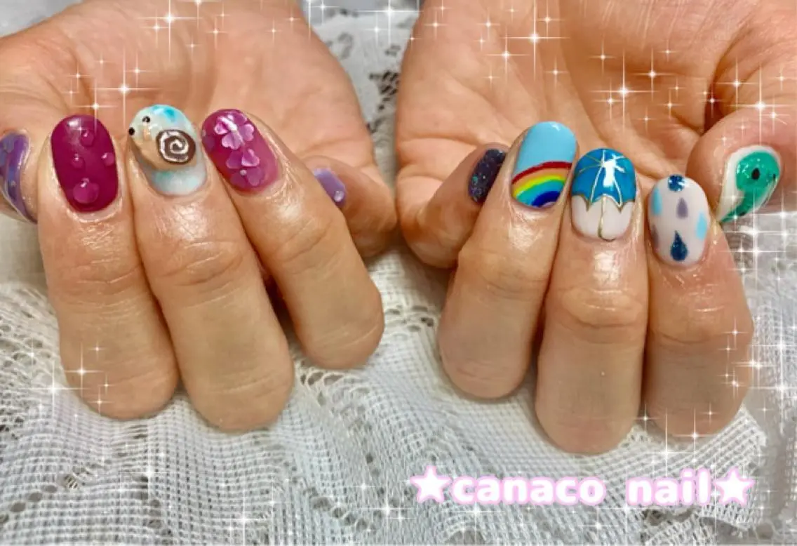 ネイル アートネイル ジェルネイル パラジェル ストーンネイル ハンドネイル ハンドケア ベテランネイル cnc  nailのネイルデザイン