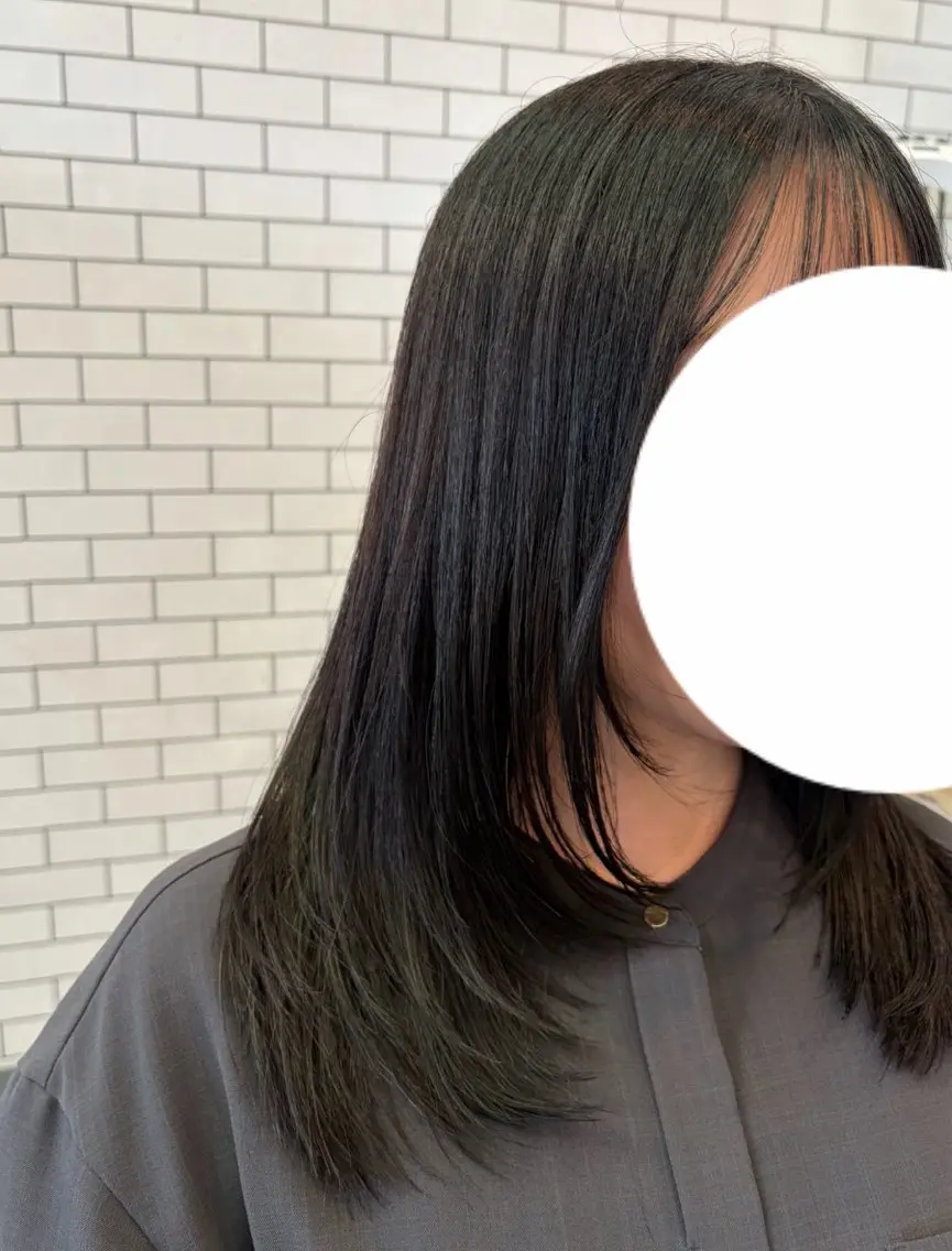 ミディアム カット カットモデル RURUのヘアスタイル