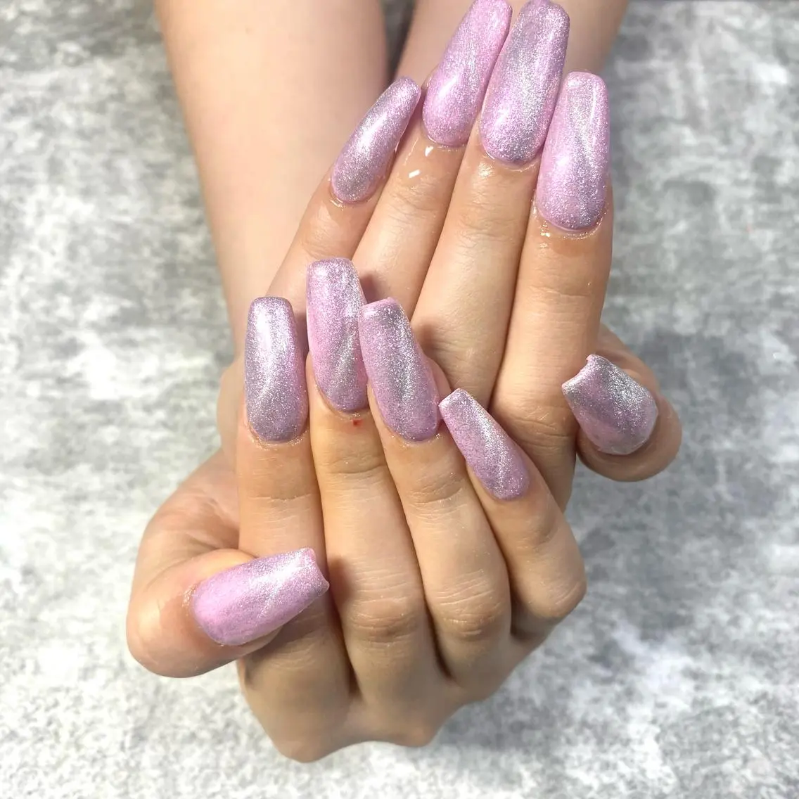 ネイル マグネットネイル ピンク その他(ネイル) ★Rinail... .のネイルデザイン