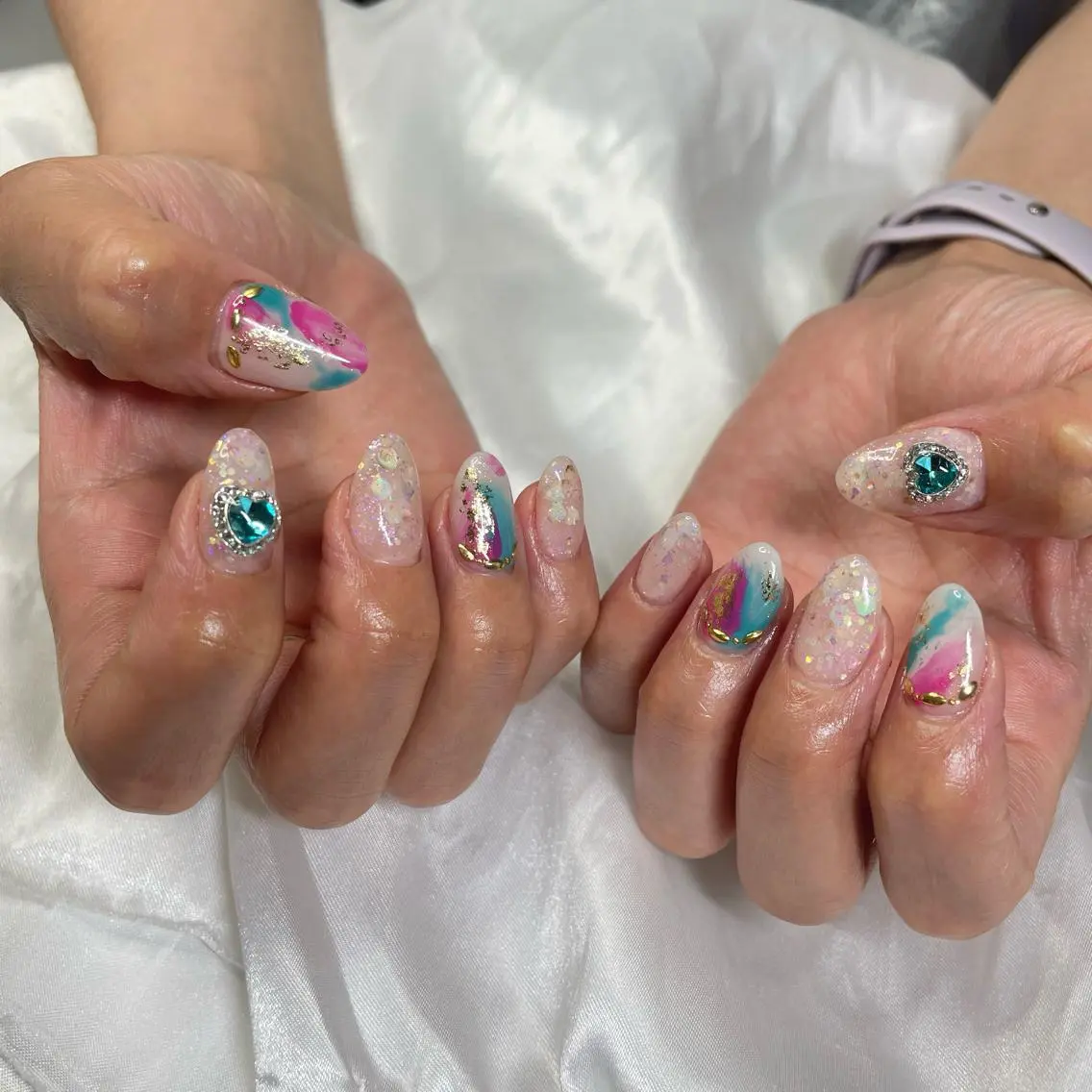 ネイル ハンドネイル うにゃねいる🌷 Mayaのネイルデザイン