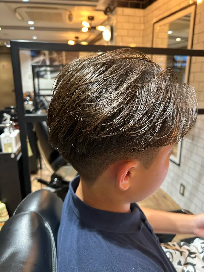 ショート メンズ 清水 大生のヘアスタイル