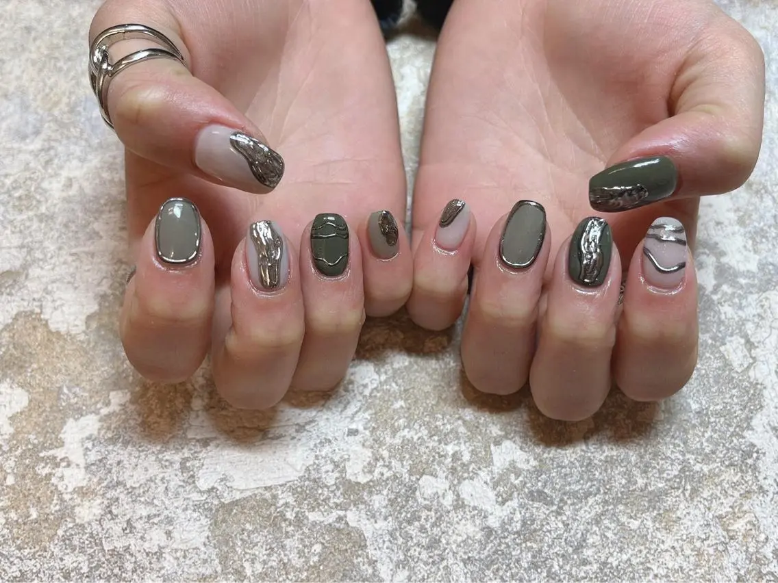 ネイル ハンドネイル LOVE NAIL 💕Sonoのネイルデザイン