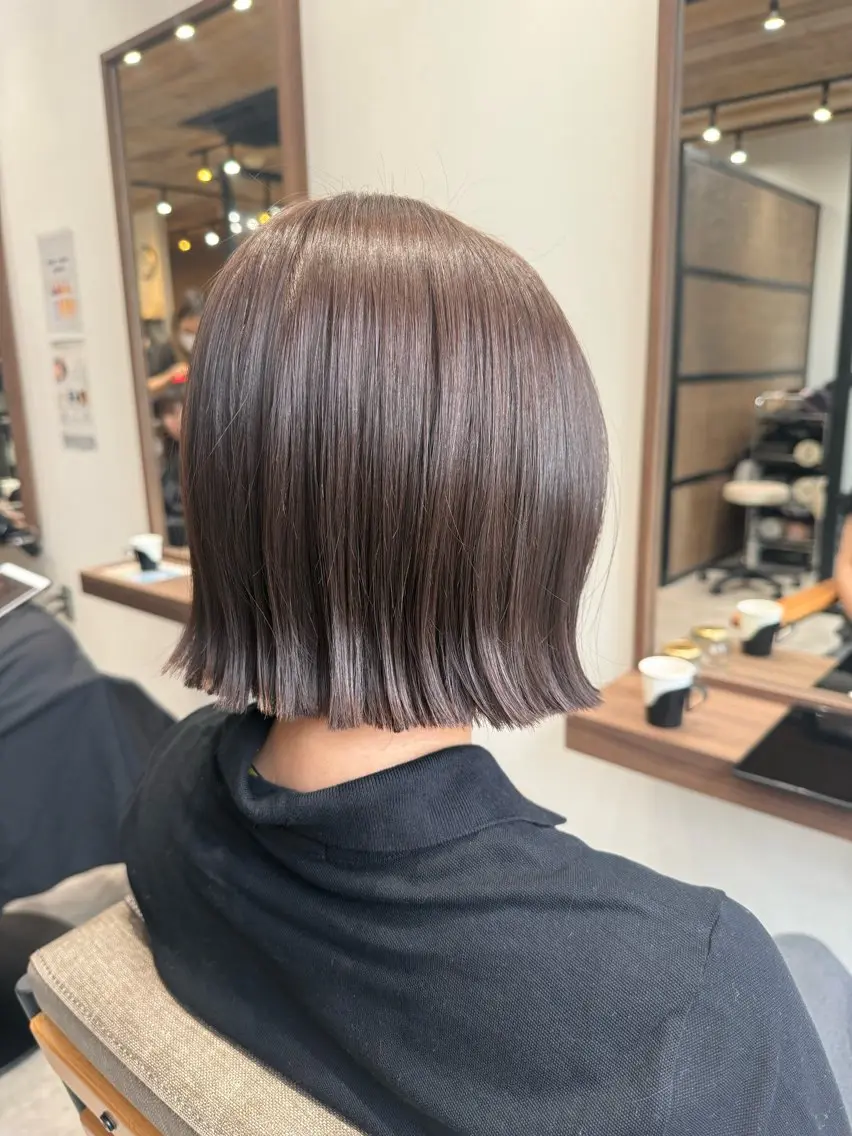 🌺【6月23日〜29日限定】🌺✨似合わせカット+髪質改善カラー+セラミドトリートメント✨9000円→7000円の写真