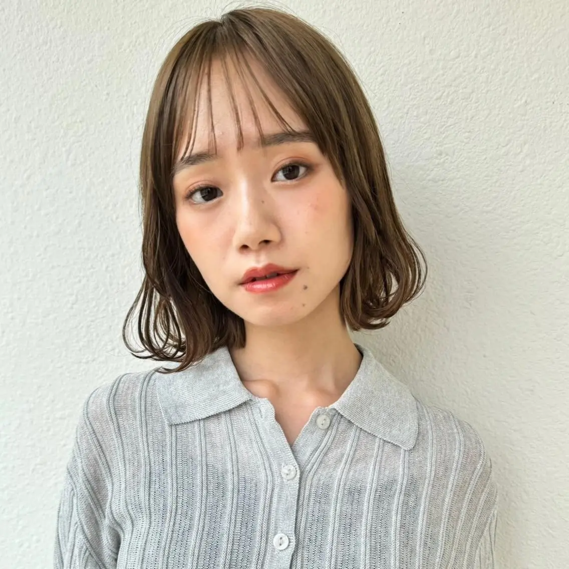 ミディアム 似合わせ✨透明感🫧 佐藤優斗のヘアスタイル