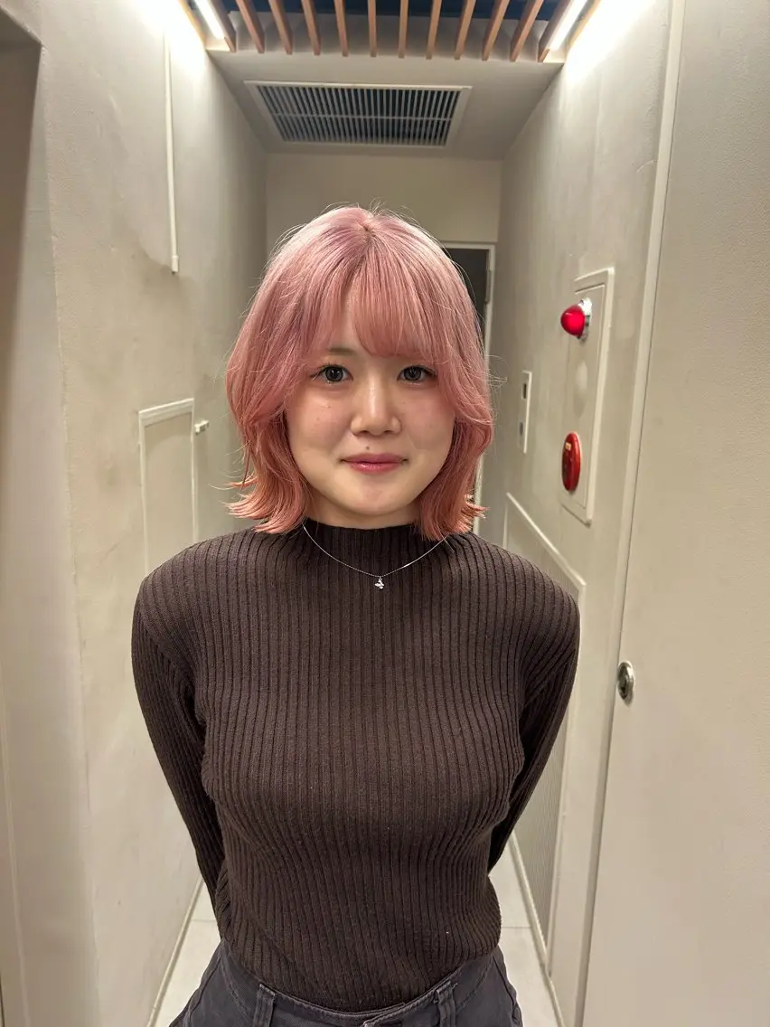 ミディアム 🐈⬛ブリーチ カラー特化🐈⬛彩のヘアスタイル