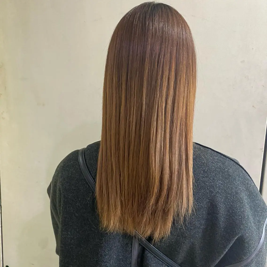 ミディアム カラー 髪質改善 トリートメント 清村 和音のヘアスタイル