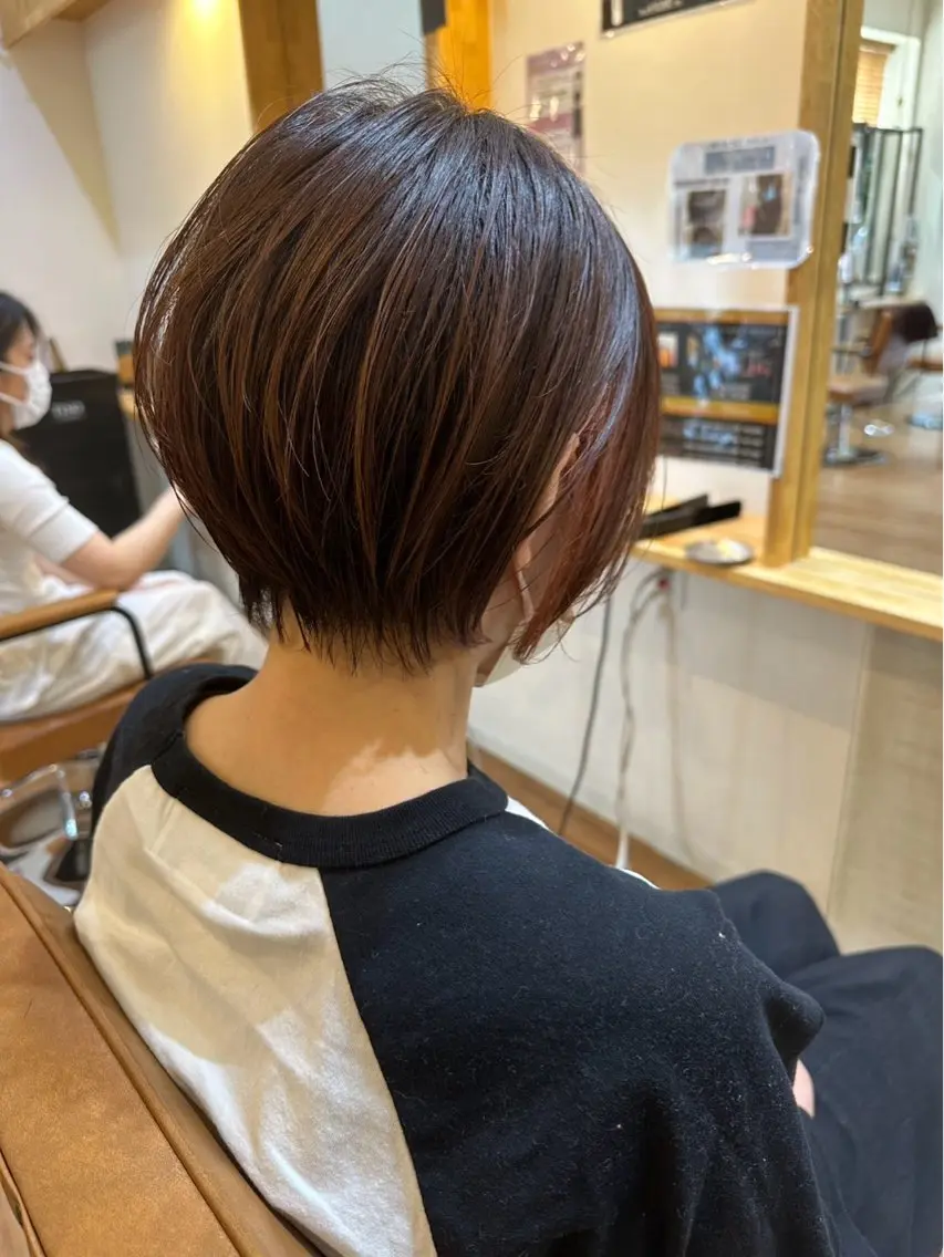ショート 上田 皇明のヘアスタイル