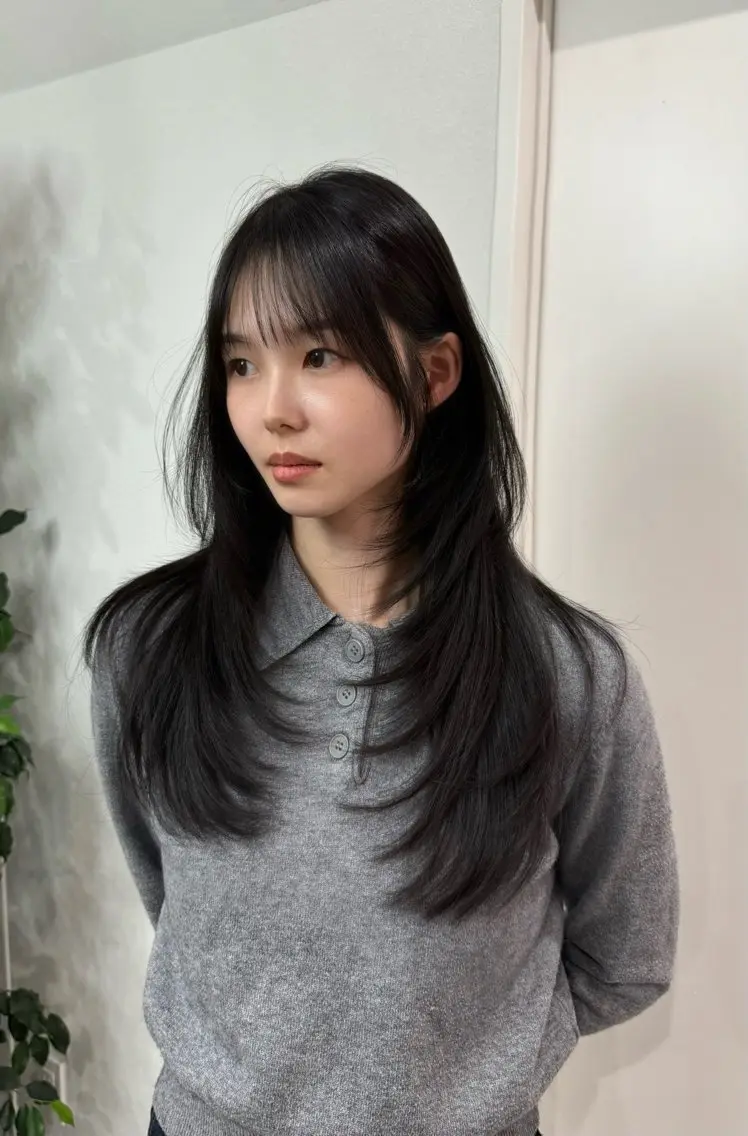 韓国式レイヤーカット+Aujua4stepトリートメント✨の写真