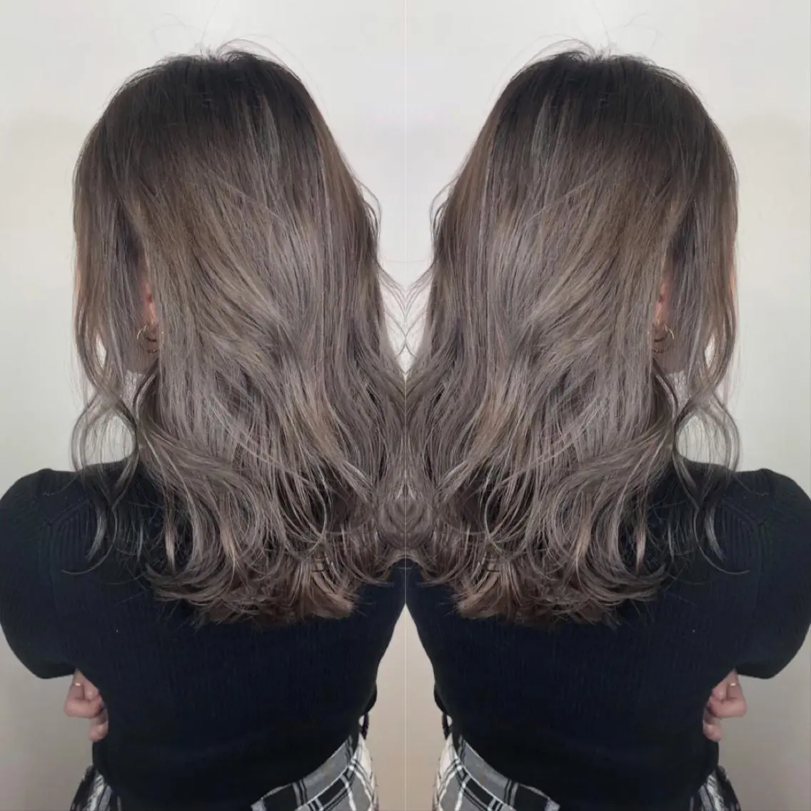 ミディアム カラー 大橋 輝久のヘアスタイル