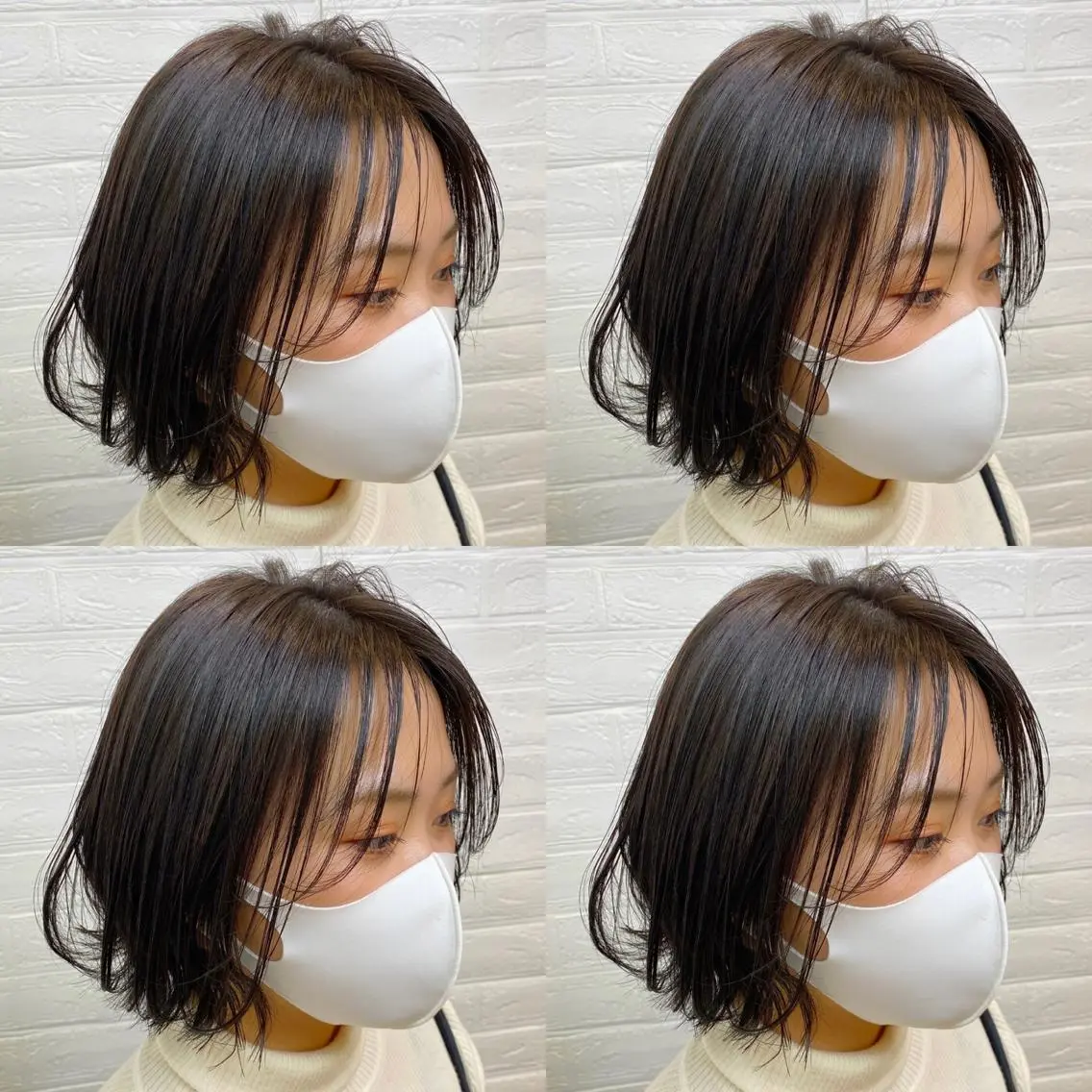 ショート カット 齋藤 らいのヘアスタイル