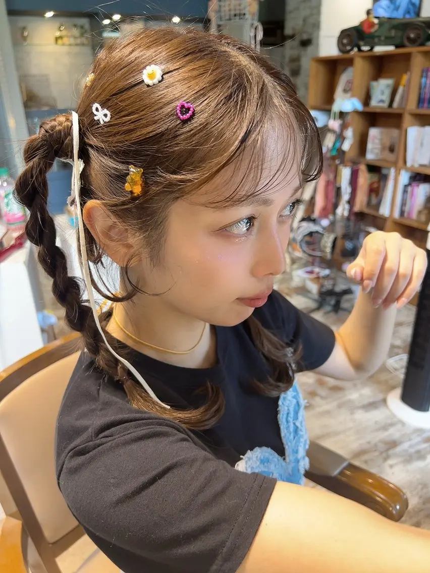 ヘアアレンジ 林 千春のヘアスタイル