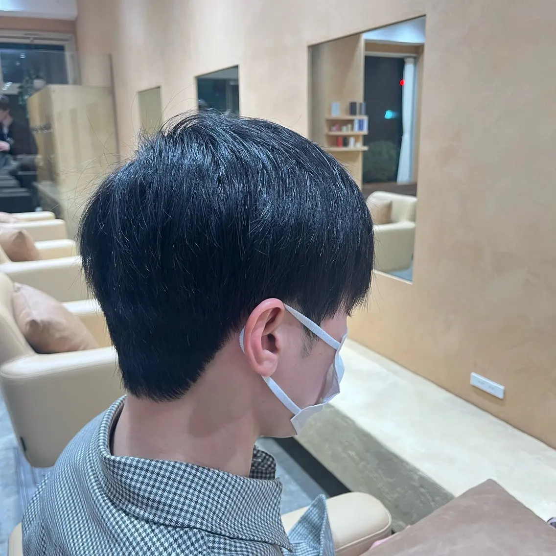 メンズ しだ あつきのヘアスタイル