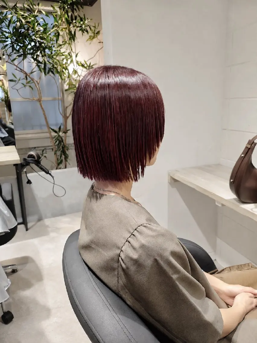 ショート カラー EIGHT北千住 ✨齋藤真理子のヘアスタイル