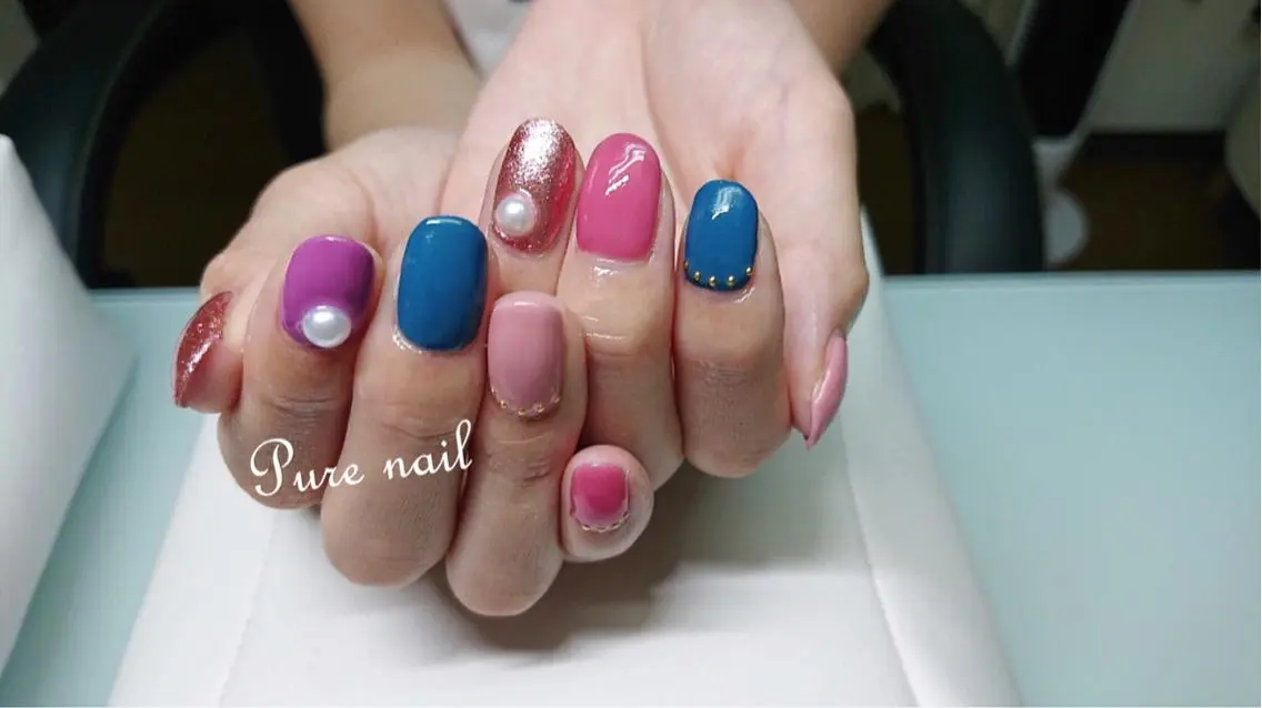ネイル ハンドネイル feliz salonのネイルデザイン