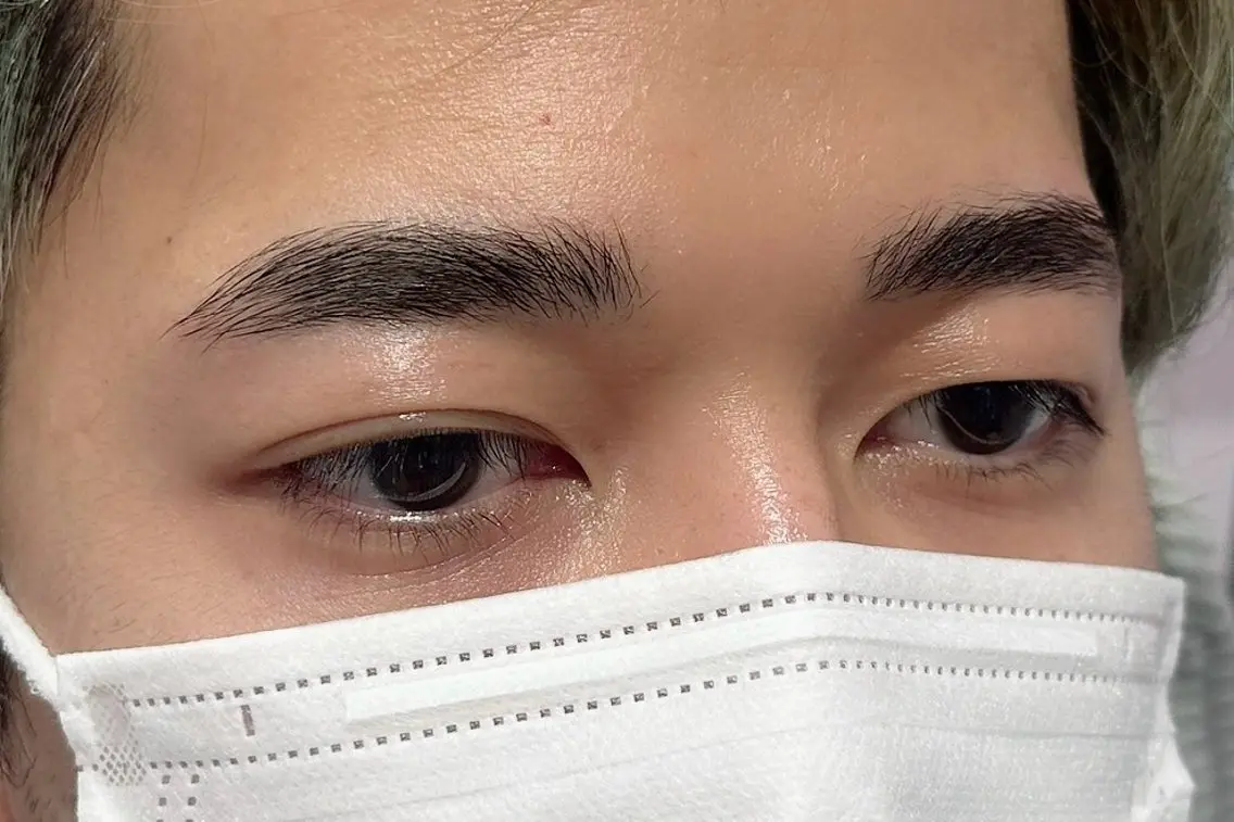 アイブロウ メンズアイブロウ 眉毛ワックス脱毛 ワックス脱毛 その他(アイブロウ) NINE🕊️ Rihoのマツエク・マツパデザイン
