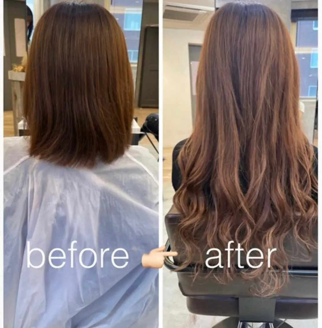 ロング ♡似合わせ ♡ハイトーン♡のヘアスタイル