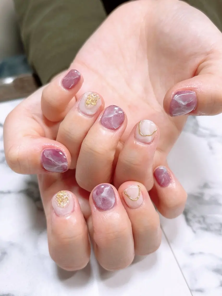 ネイル ハンドネイル 古川 里美のネイルデザイン