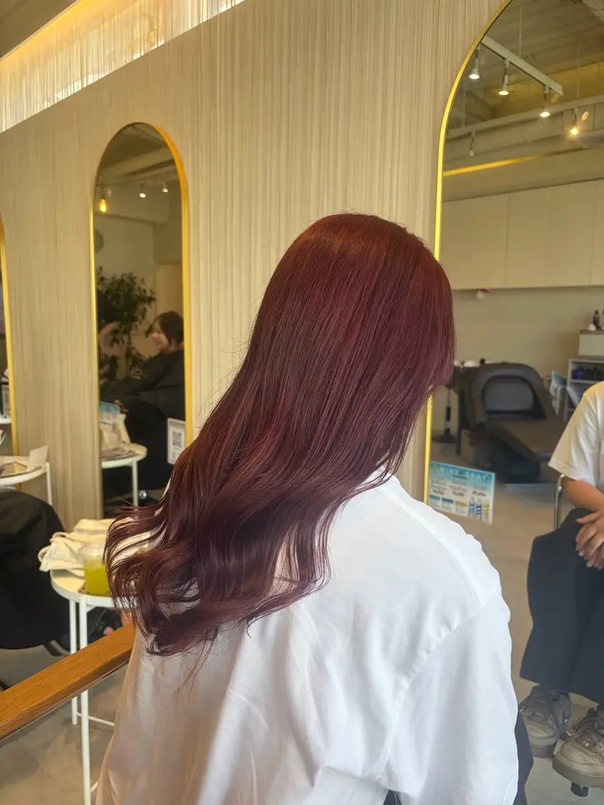 ロング カラー ヘアカラー 🍑宮川 愛菜🍑のヘアスタイル