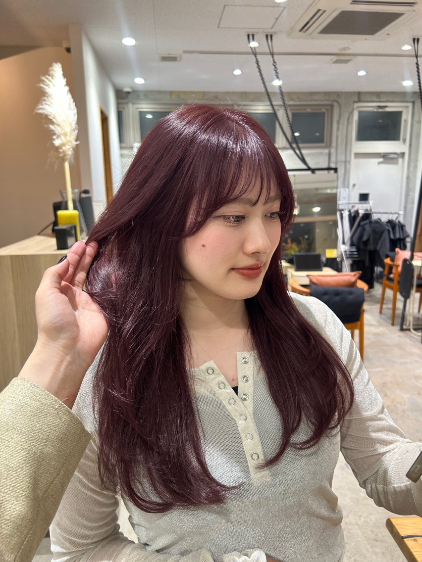 ロング ヘアカラー トリートメント ナチュラル🕰️流山 /Ruko🌱のヘアスタイル