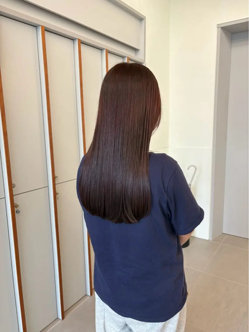 カラー ヘアカラー 🪺透明感カラー/ 暖色/カエデ🪺のヘアスタイル