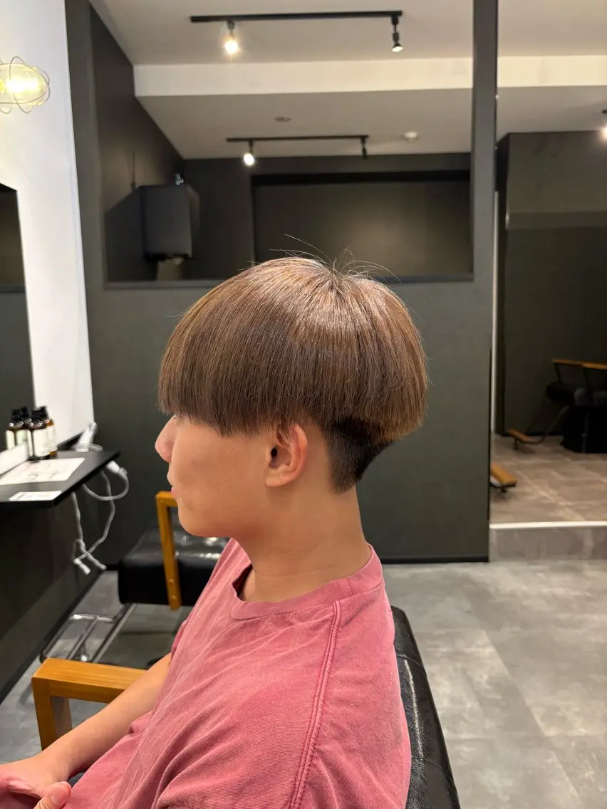 カラー メンズ 玉置 晴太郎のヘアスタイル
