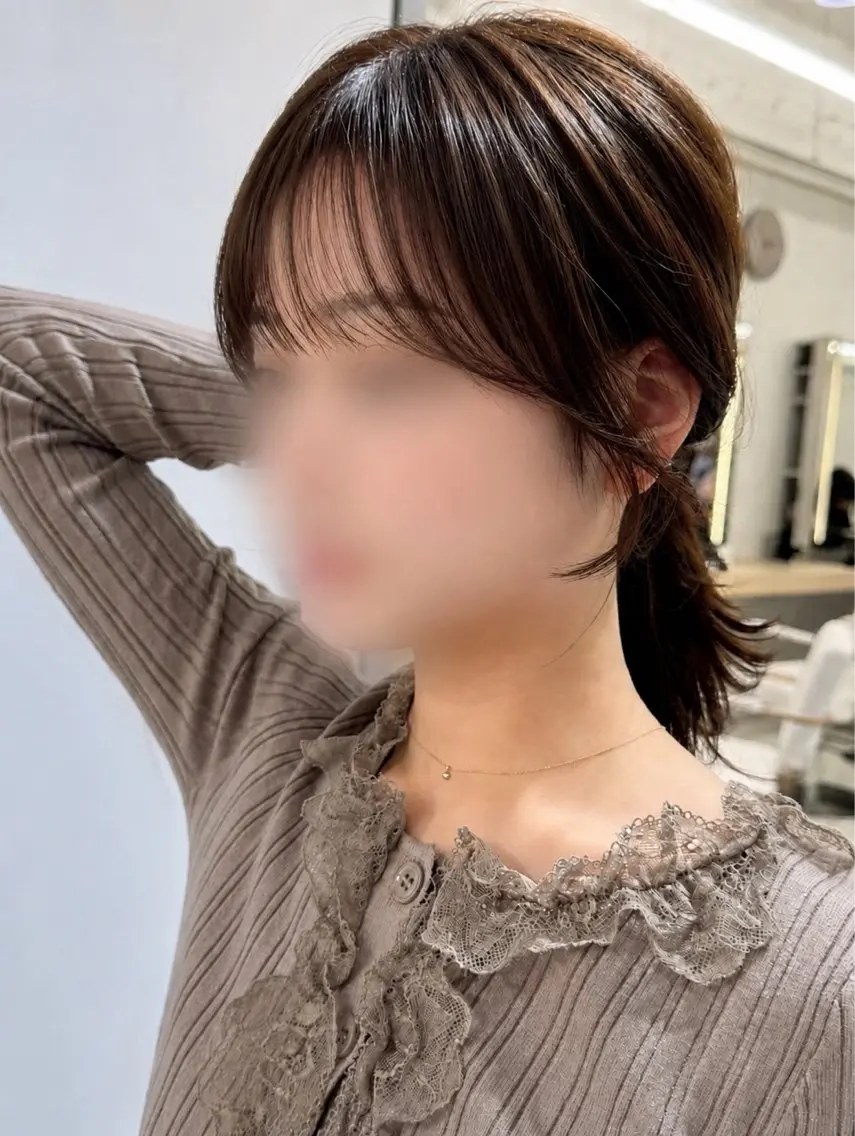 ⸜🌷⸝前髪&顔周り縮毛矯正⸜🌷⸝の写真