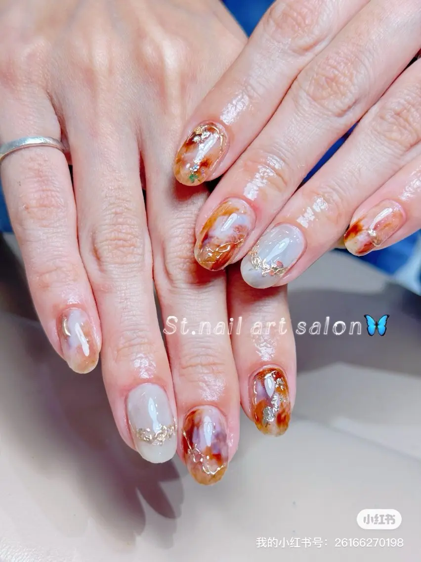 ネイル ニュアンスネイル ハンドネイル St.nail momoのネイルデザイン