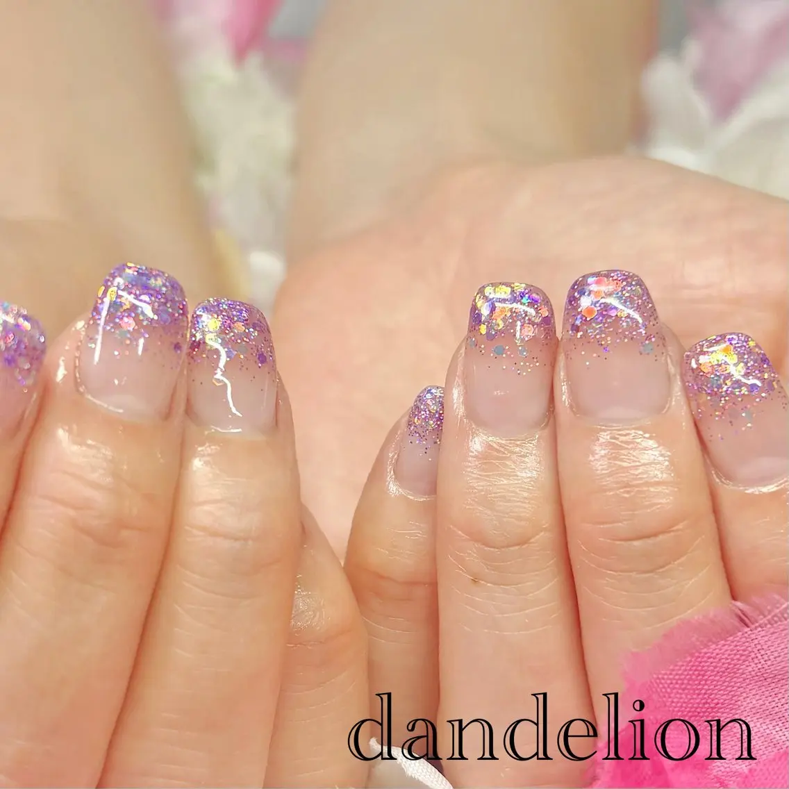 ネイル ハンドネイル ハンドケア dandelion ダンデライオンのネイルデザイン