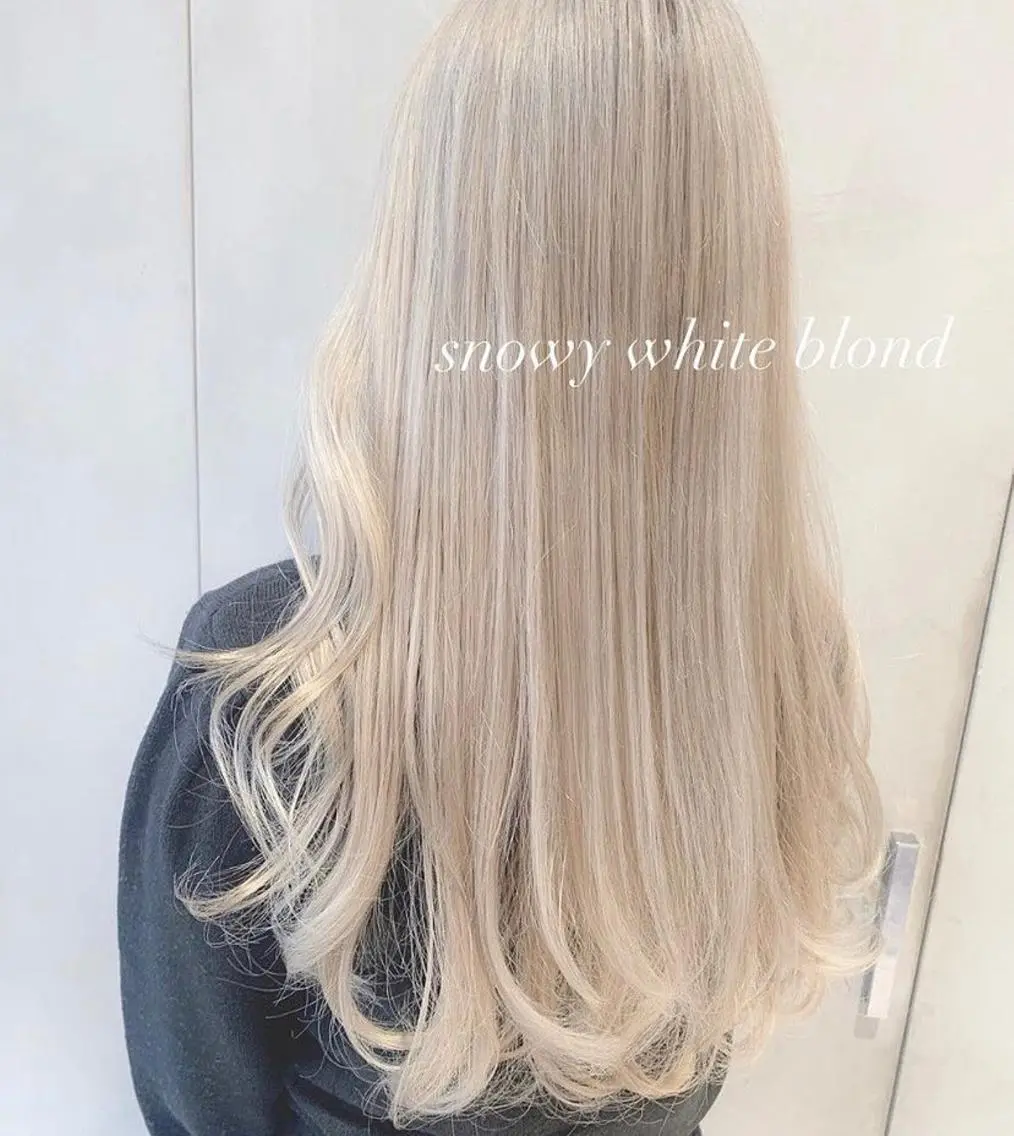 🌙ハイブリーチ+ダメージレスケアカラー+spaシャンプー+トリートメント🌙の写真