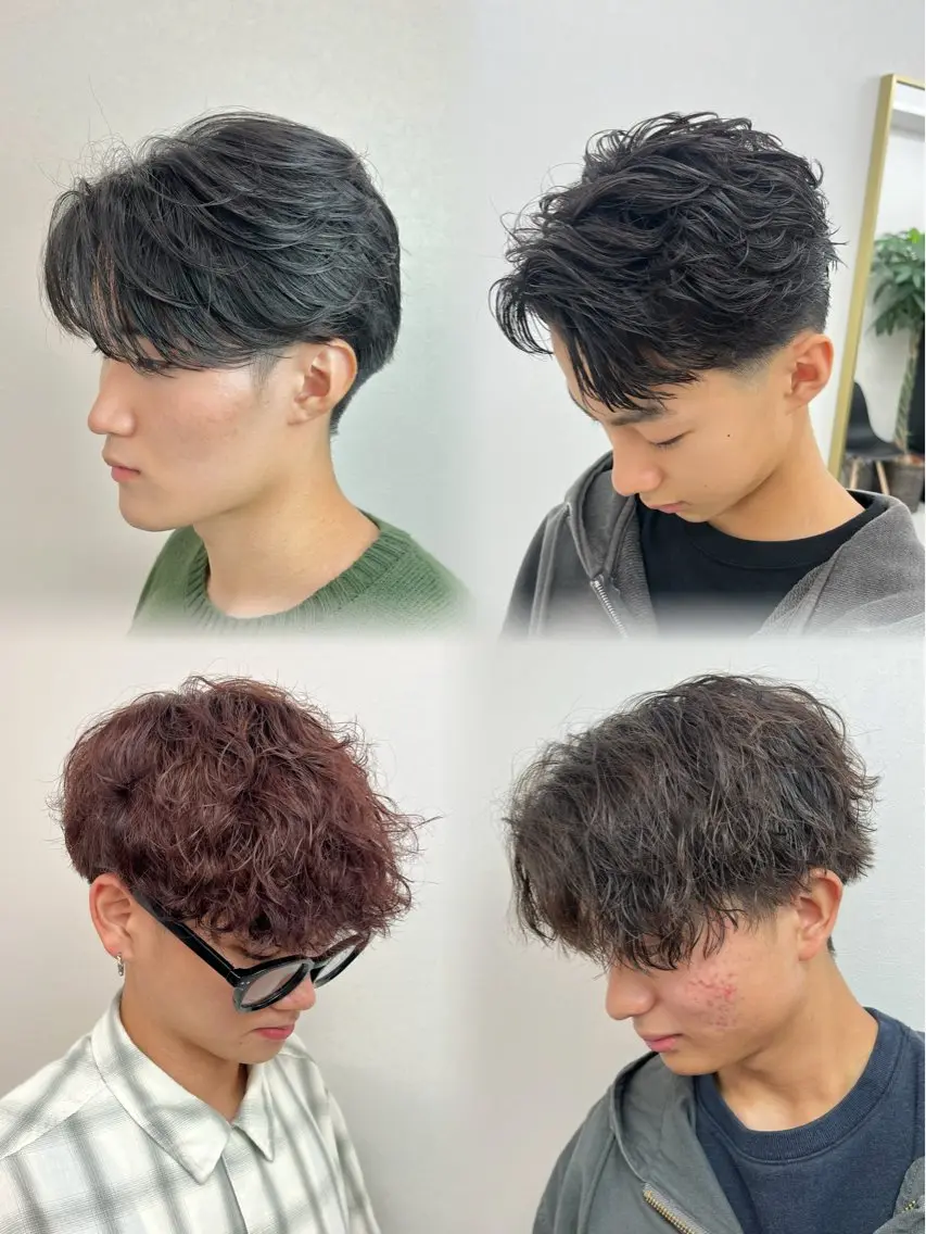 【カットモデル募集⭐️マッシュ.短髪.ウルフ】メンズカットの写真