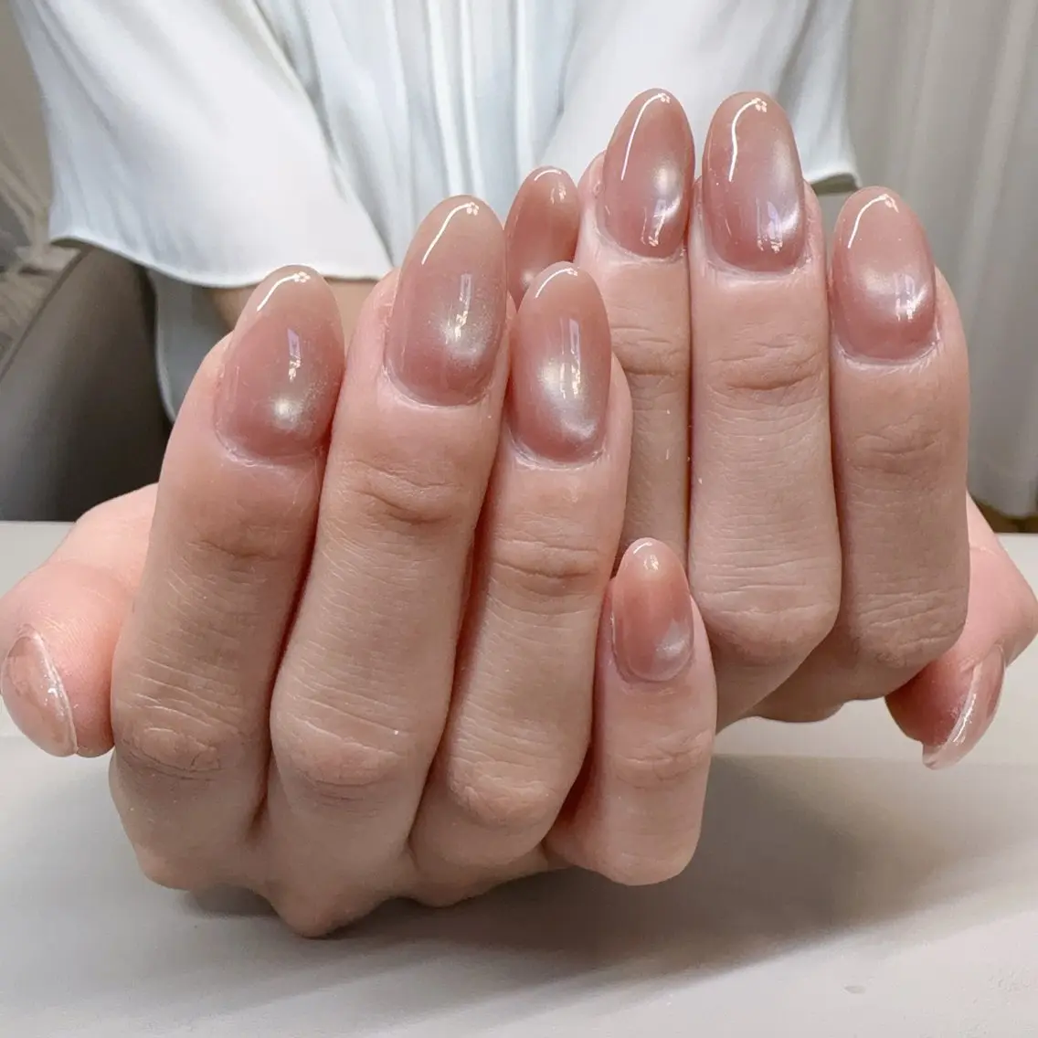 ネイル アニマル柄 べっ甲ネイル ブラウン ジェルネイル ハロウィン Rika  nail cocoのネイルデザイン