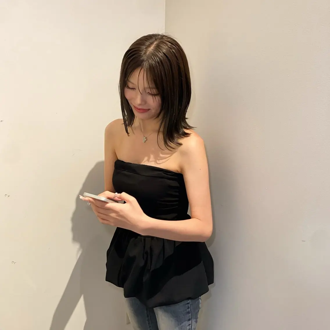ミディアム カラー カット ヘアカラー lolonois梅田 rami🎀のヘアスタイル