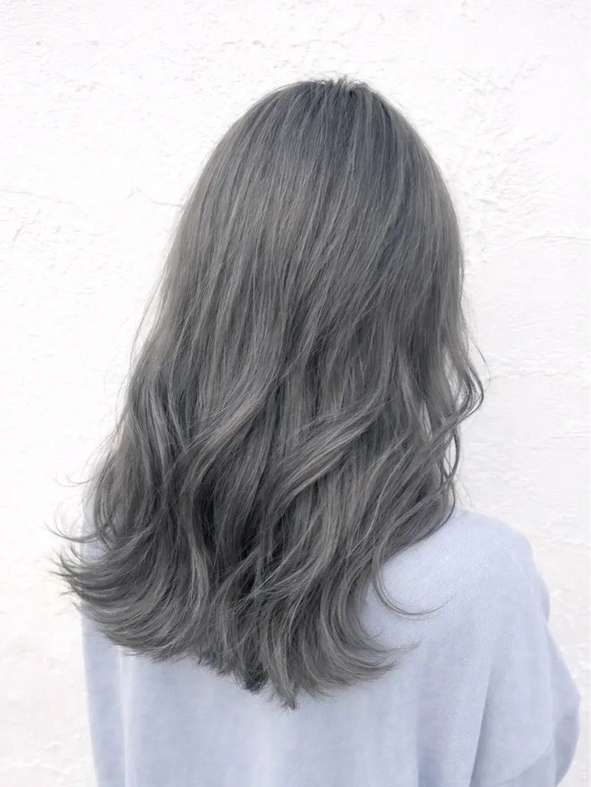 ロング カラー ゆづき:ショート・透 明感カラー特化のヘアスタイル