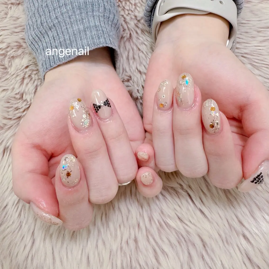 ネイル ハンドネイル オーナーネイリスト MAKIのネイルデザイン