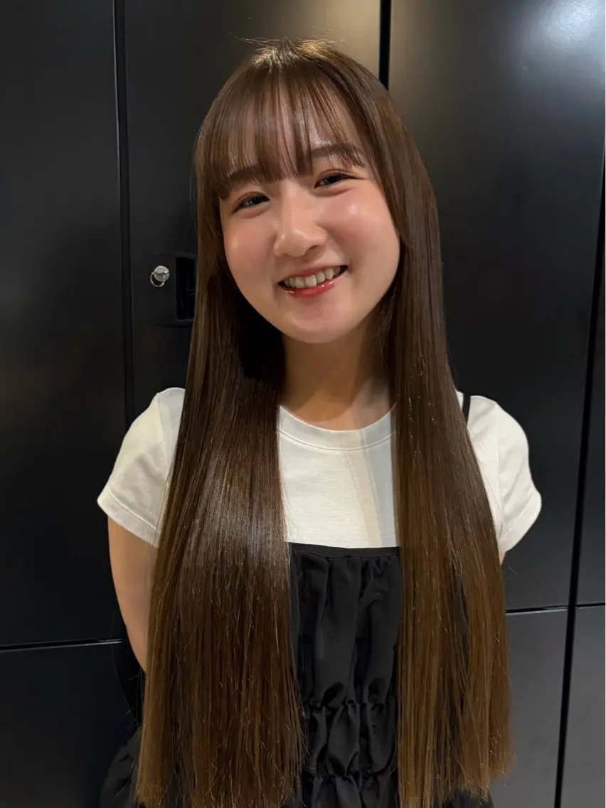 ロング カラー ブリーチ 透明感カラー イルミナカラー ブリーチなしカラー レイヤー/メンズ/ kaedeのヘアスタイル