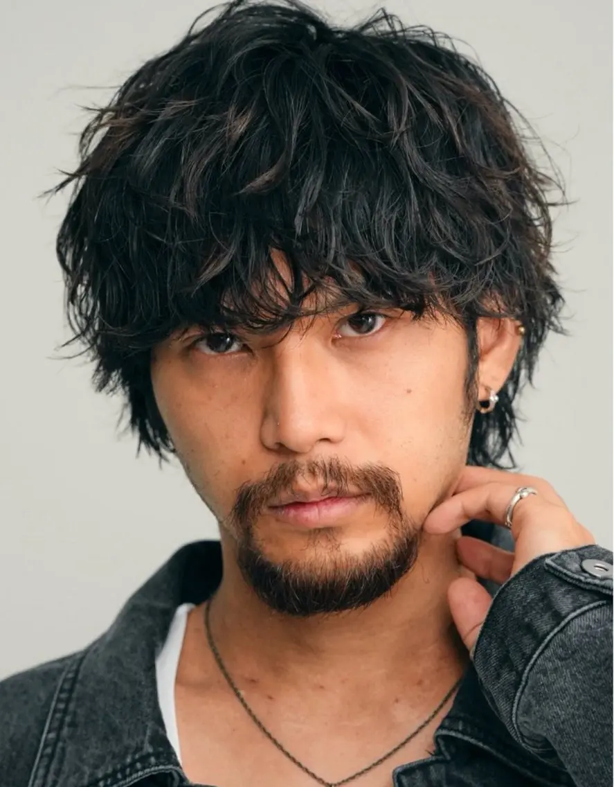 パーマ メンズ 髙村 心のヘアスタイル