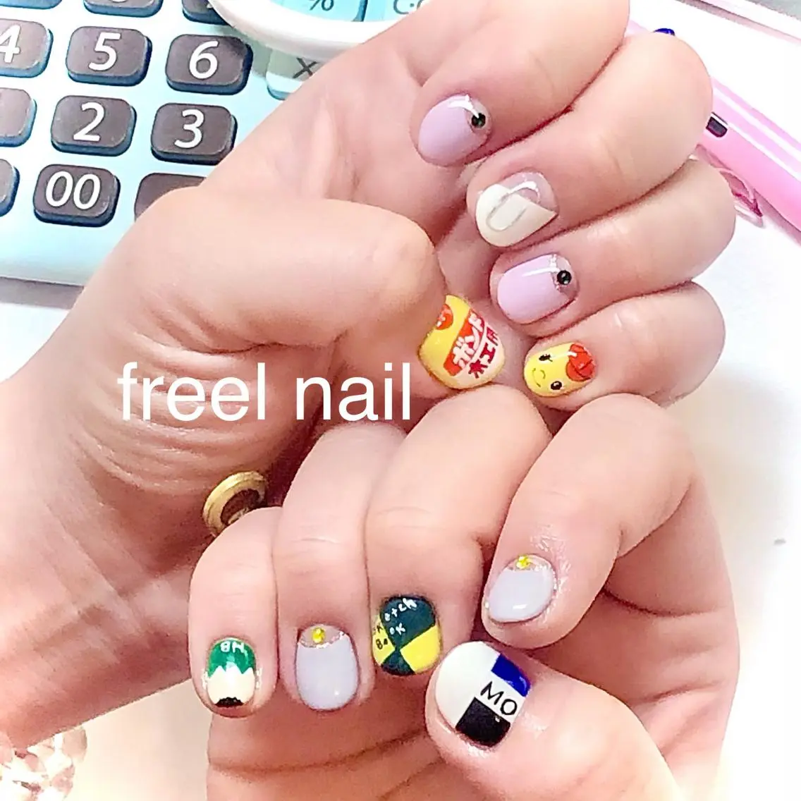 ネイル ハンドネイル freel Beautyのネイルデザイン