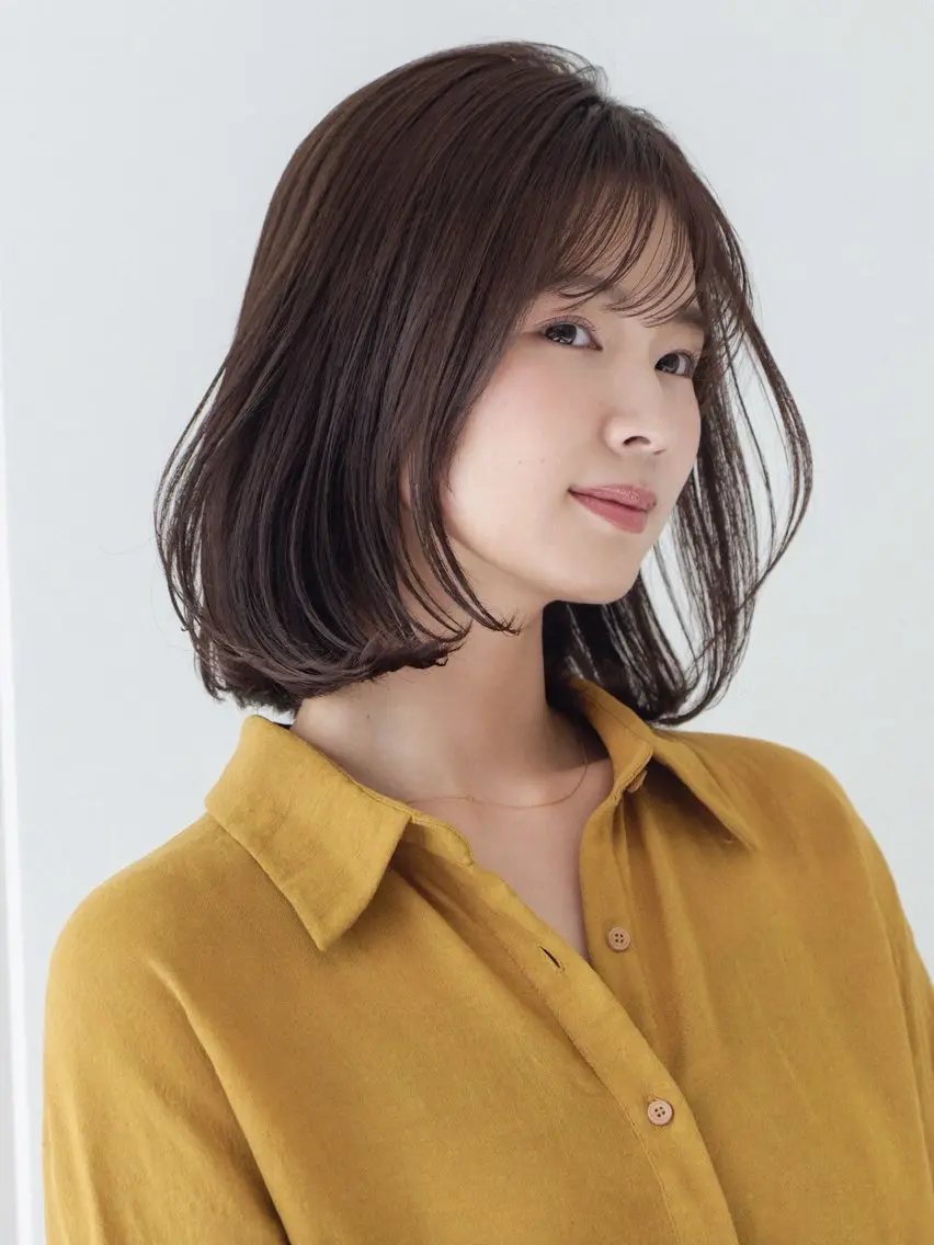 ミディアム Modek's 西宮 akariのヘアスタイル