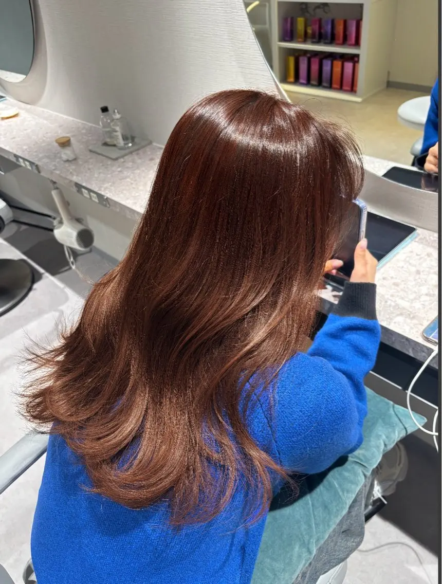 カラー ブラウンカラー ピンクカラー ヘアカラー 🌸SAORI ボブ/ショート🌸のヘアスタイル
