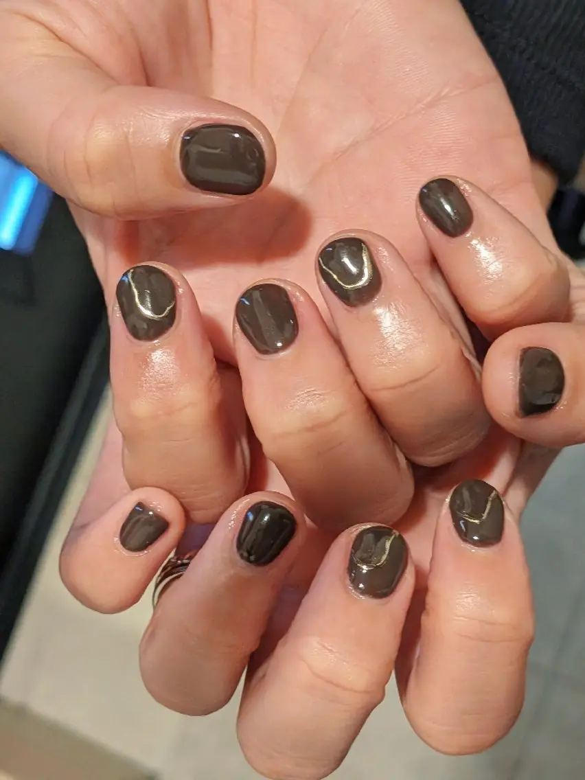 ネイル アートネイル ワンカラーネイル nail salon unikoのネイルデザイン