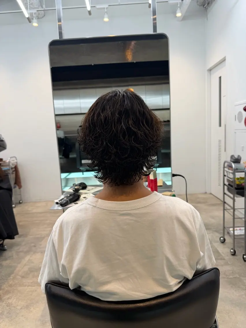 パーマ メンズ fifth PARK HINATAのヘアスタイル