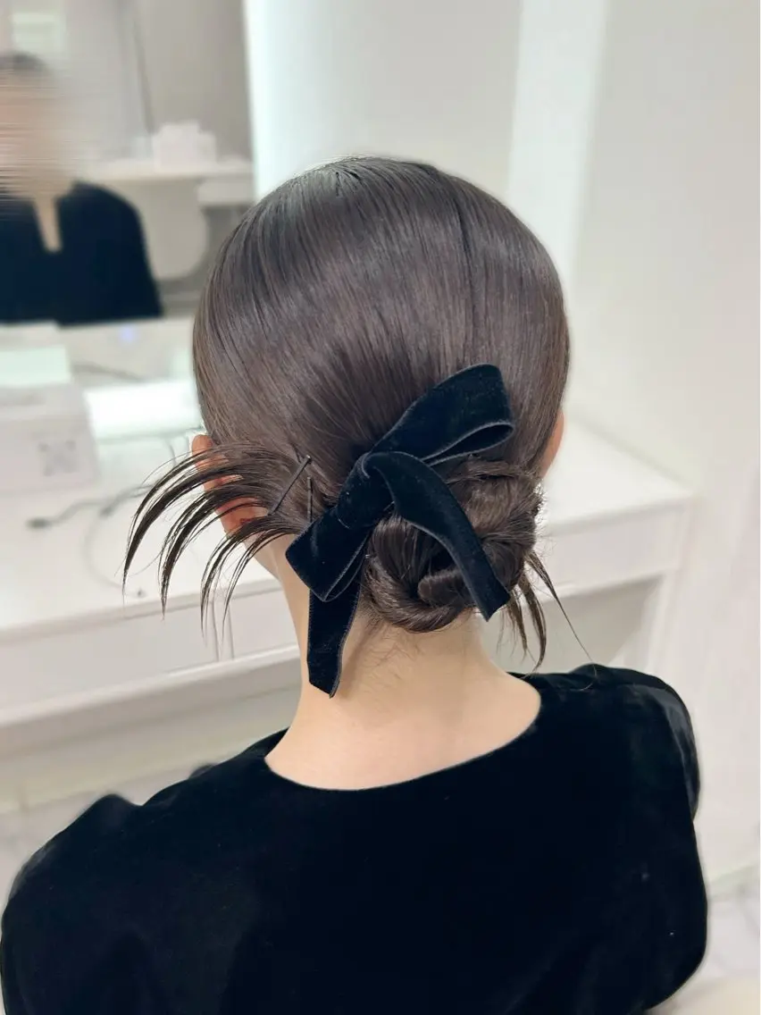 ロング ヘアセット専門店 Rのヘアスタイル