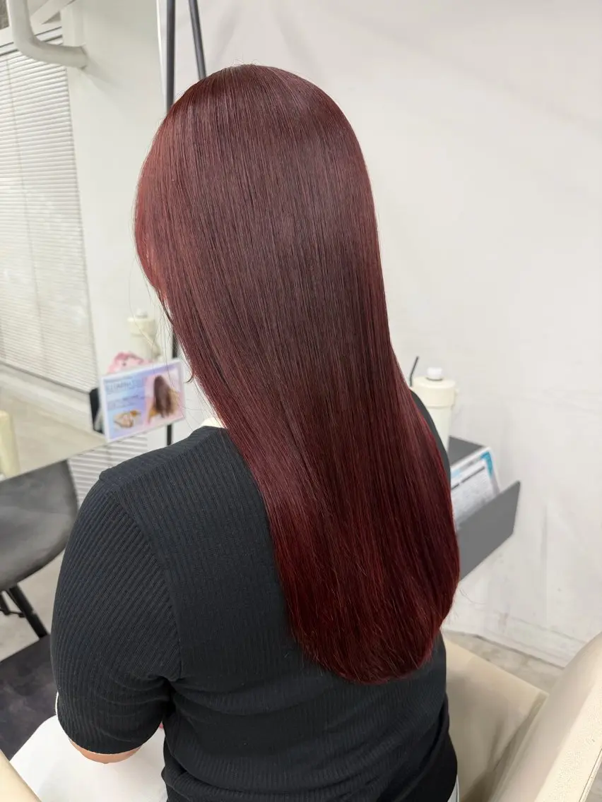 ロング カラー ブリーチ ブリーチなしカラー ヘアカラー 艶カラー/美髪🤍 宮良かいり/渋谷のヘアスタイル