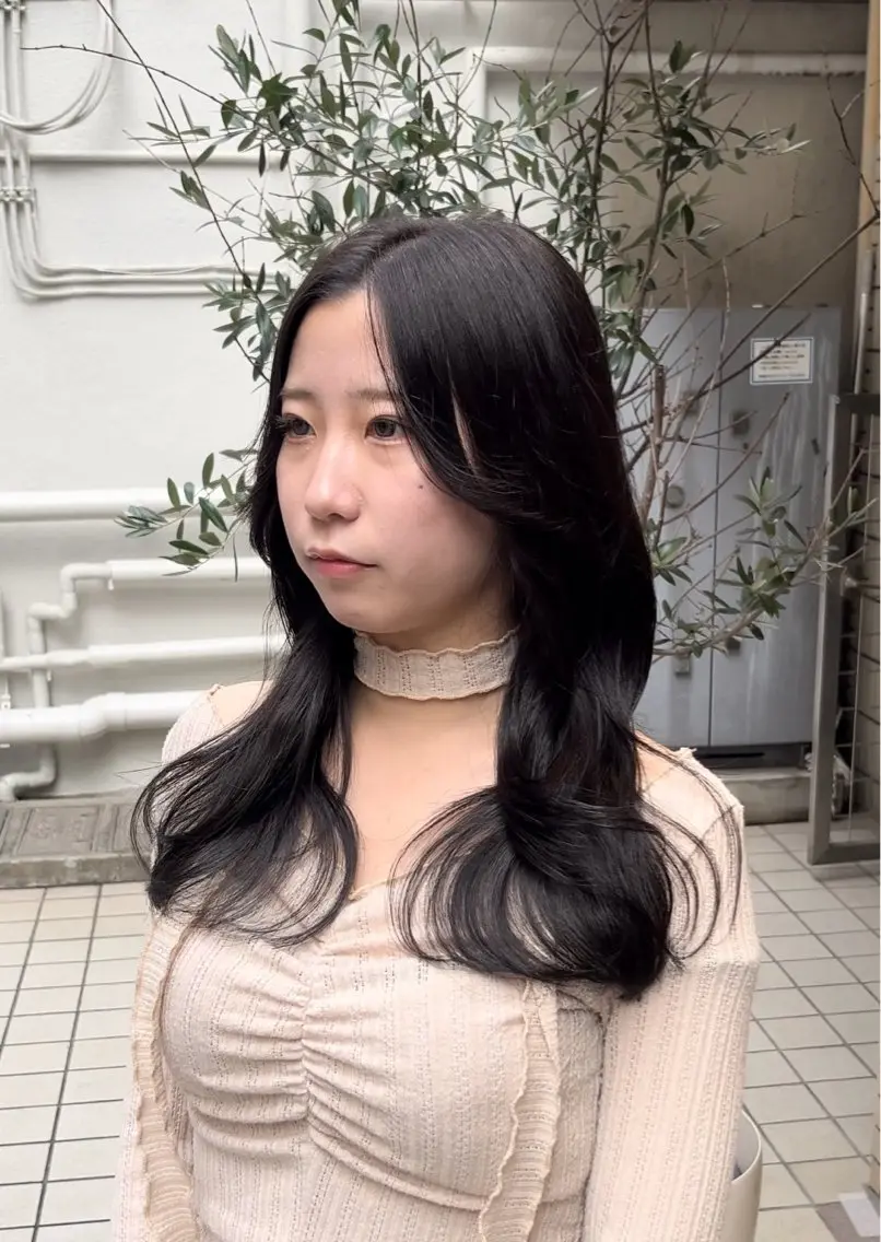 【人気𝒩𝑜.𝟐】 🫧イルミナカラー+カット+シルクトリートメント+超音波アイロン付🫧の写真
