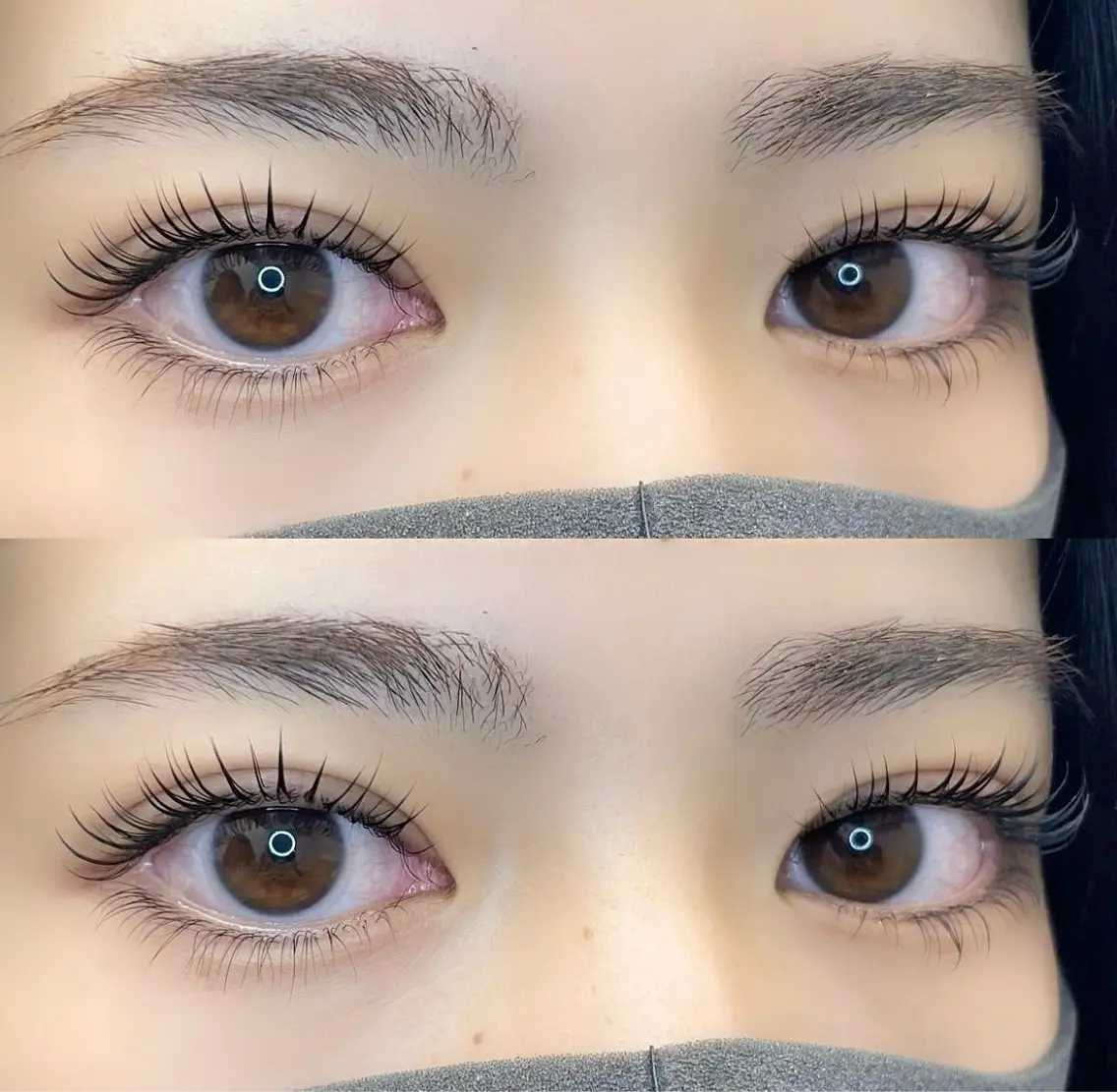 マツエク・マツパ 下まつげエクステ 一重×まつ毛パーマ MARI 🩵🫧のマツエク・マツパデザイン
